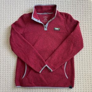 L.L. Bean Women’s Sweater Fleece Pullover